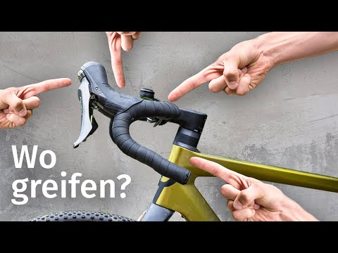 Griffposition Gravel-Bike: Wann welche Position am Lenker?