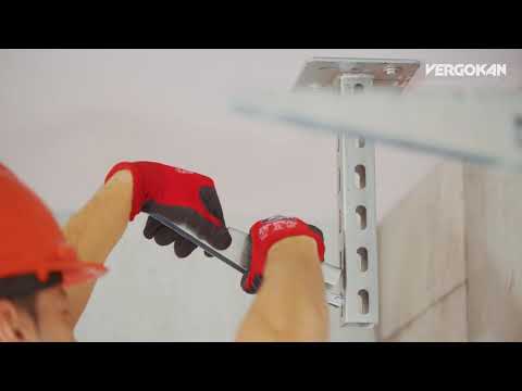 Vergokan Academy (D): Wie installiert man klipsbare Deckenaufhängung mit Wandkonsole und Gitterbahn?