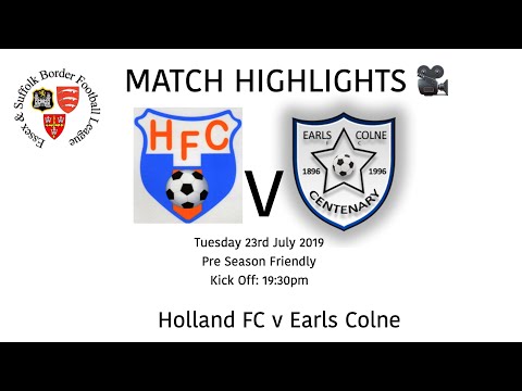 MATCH HIGHLIGHTS 🎥| Holland FC 0-2 Earls Colne - PRE SEASON FRIENDLY
