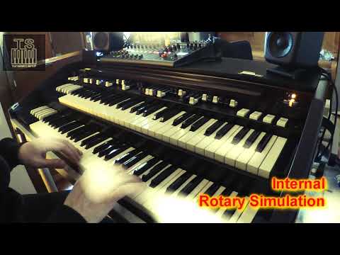 Hammond New B3-p mk2 - 06 - Different Rotary Simulation Pedals