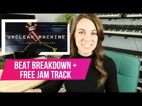 Making a lil dance beat with Unclean Machine (free jam track!)
