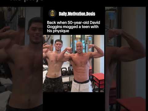 David Goggins showed that years of discipline and relentless work can outshine youth itself #goggins