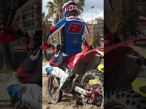 Nathan Watson #91 start at the 2023 Italy EnduroGP Cross Test 🇮🇹🔥