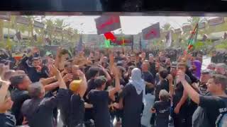 موكب عشائر ال جناح بين الحرمين يوم 13 محرم 1444