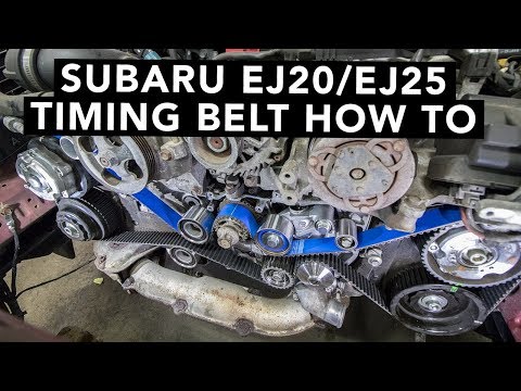 So wechseln Sie einen Subaru DOHC EJ20 EJ25 Zahnriemen