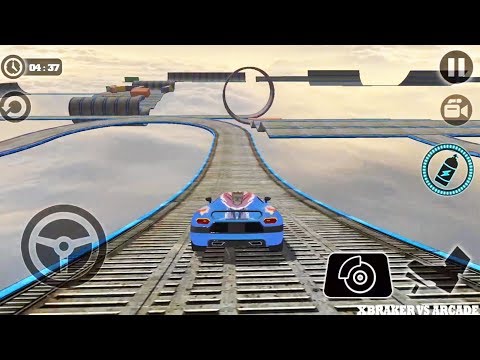 Impossible Car Tracks 3D: Blue Car Driving Level 13 and 14 - Android Gameplay 2019