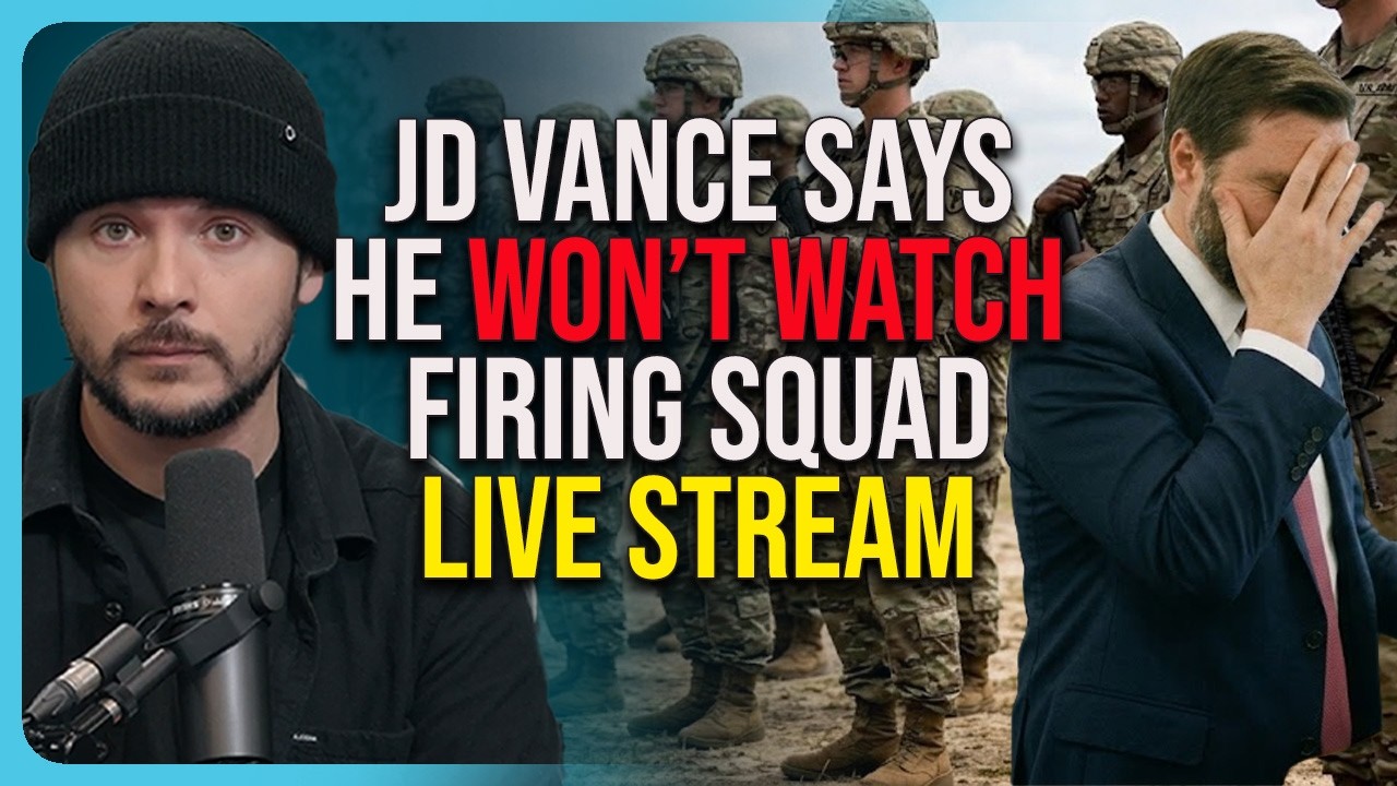 JD Vance Says He WON’T WATCH Firing Squad Live Stream