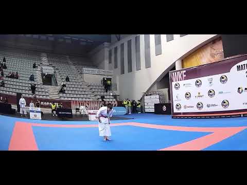 PEZZETTI MICHELA (ITA) vs FERACCI ALEXANDRA (FRA) Female Kata Karate 1 Matosinhos 2022