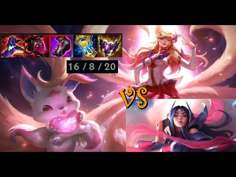 Ahri vs Irelia mid lane