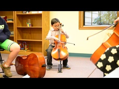 Suzuki Cello Book 1 Graduation (5yrs old)