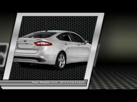 2016 Ford Fusion Paso Robles Ford CA H3465