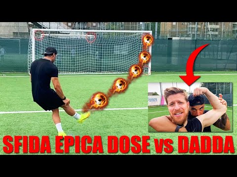 DOSE vs DADDA EPIC CHALLENGE ON THE FOOTBALL FIELD - WHOEVER LOSE PAYS FOR AN EXPENSIVE DINNER FO...