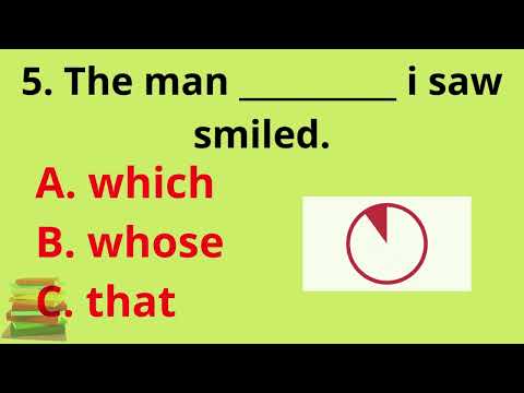 Grammar Test: Relative Pronouns Quiz. {Beginner Level}