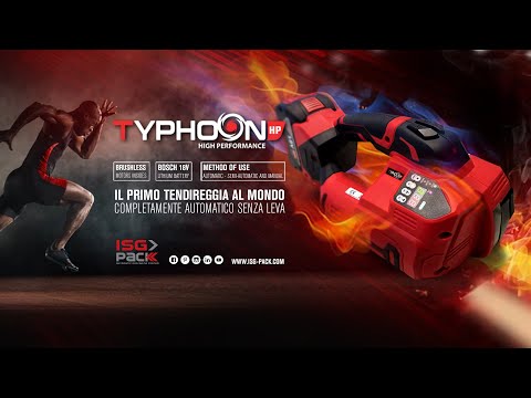 TYPHOON HP BATTERY OPERATED STRAPPING MACHINE - HIGH PERFORMANCE