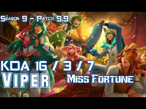 GRF Viper MISS FORTUNE vs KAI'SA ADC - Patch 9.9 KR Ranked