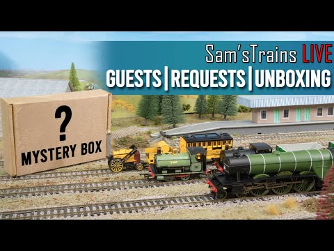Sam'sTrains Live | S9E4 | Special Guests, Requests, Mystery Unboxing