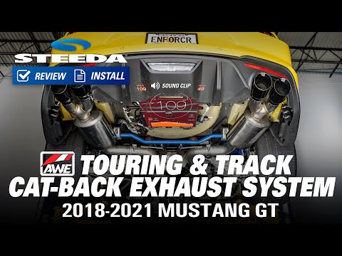 2018+ Mustang GT AWE Touring/Track Cat-Back Exhaust | Review, Install, & Sound Clips