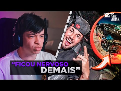 ARUAN REAGE A INCRÍVEL - MEU CAMARO PERSONALIZADO FICOU PRONTO !! (LEO DA HORNET) - Cortes do Aruan