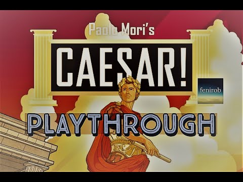 Caesar! Seize Rome In 20 Minutes Board Game I Playthrough