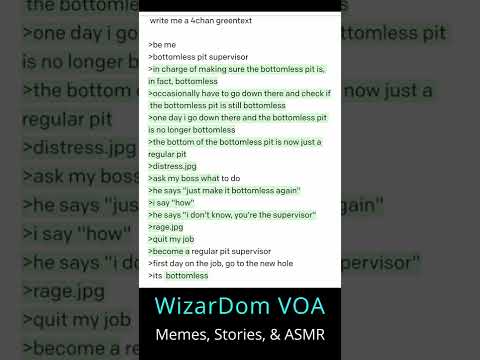 Bottomless Pit Supervisor (AI GreenText)