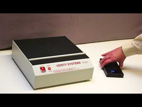 Video of the Verity V94 Video Tape and Reel Data Degausser Shredder