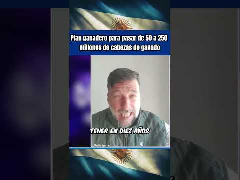 Plan ganadero de fomento y logística