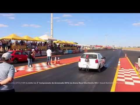 Recorde DT-B 2109 (6.668s) no 2º Campeonato de Arrancada 2016 no Arena Race = Canal DarlanGyn