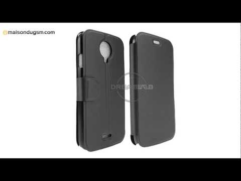 Etui Wiko DarkNight Book Case Stand Noir