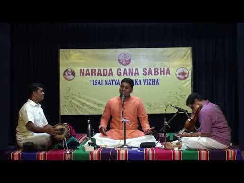 Sunil R Gargeyan | Carnatic Music | Isai Natya Nataka Vizha 2017 | Narada Gana Sabha
