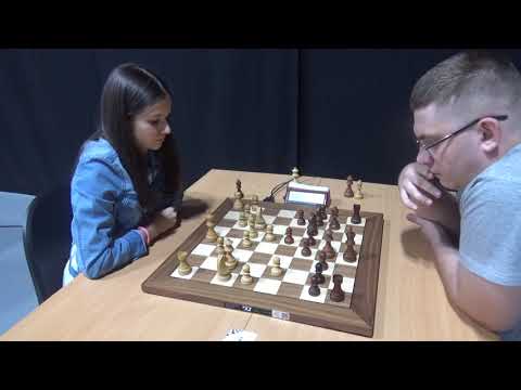 Giving some pieces away | Yeshchenko Uliana - Yurovskykh Oleksandr  | Blitz chess