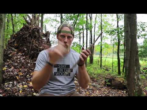 Campfire Cooking Hack - Tongs in less than 30 Seconds!