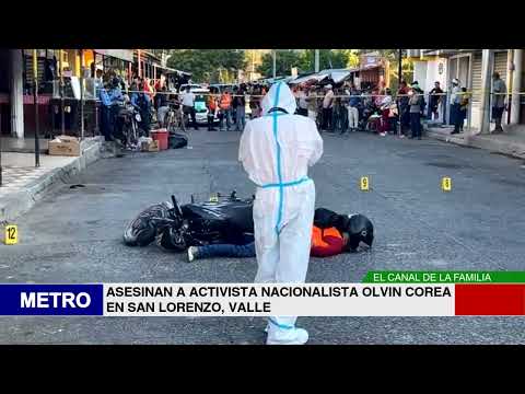 ASESINAN A ACTIVISTA NACIONALISTA OLVIN COREA EN SAN LORENZO, VALLE