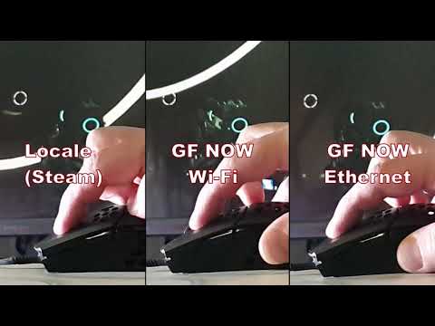 GeForce Now test Input Lag #2