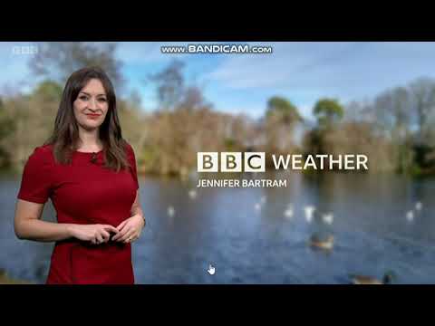 Jennifer Bartram BBC ONE South Today weather February 18th 2023 HD