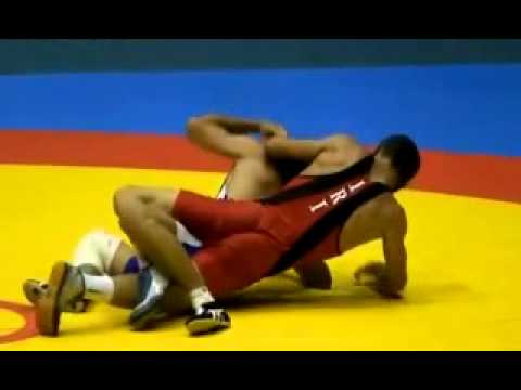 Iran vs. Japan olympic wrestling