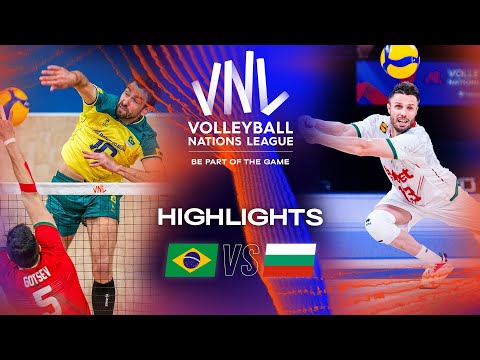 🇧🇷 BRA vs. 🇧🇬 BUL - Highlights Week 2 | Men's VNL 2023