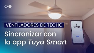 ¿Cómo sincronizar un ventilador con "Tuya Smart"?