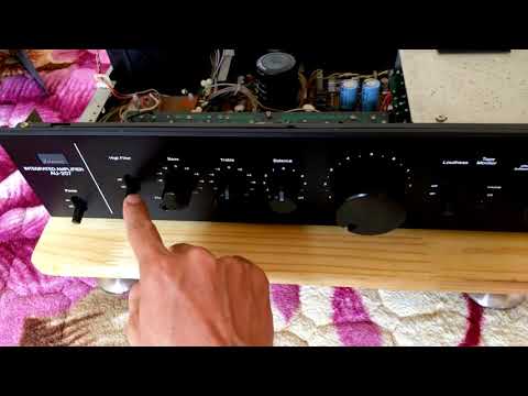 Test nút Sansui AU-207