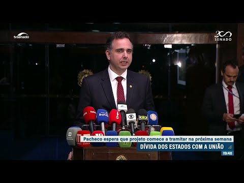 Pacheco apresentará a Lula proposta sobre dívidas dos estados