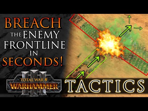 How to BREACH a FRONTLINE in Seconds! - Total War Tactics: Warhammer 3