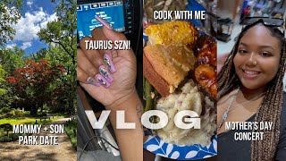 VLOG: I’m backkk | Picnic with my baby | Cook with me | R&b concert