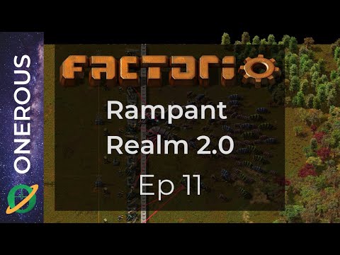 Factorio Rampant Realm 2.0 Ep 11: Blue science