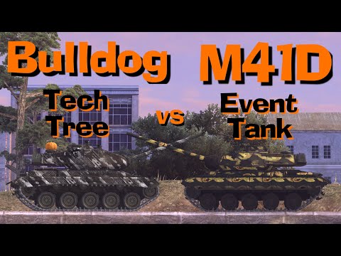 WOT Blitz Face Off || M41 Bulldog vs M41D