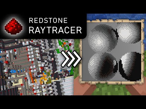 georg240p - Redstone RAY-TRACER V2: Reflections, Shadows, ...   (Minecraft)  + Map Download