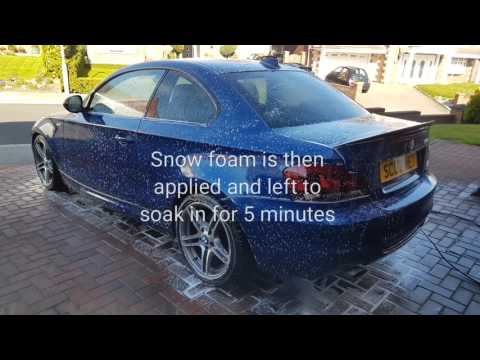 Car Detailing Steps- BMW 1series coupe E82