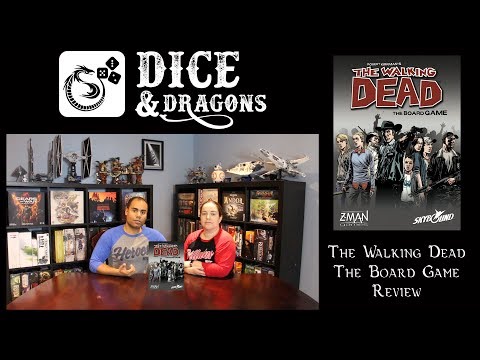 Dice and Dragons - The Walking Dead the Board Game Review