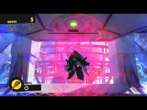 Sonic Forces (PC): Stage 17 - VS. Infinite - Time Attack - 13.44
