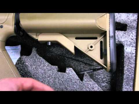 Airsoft review: CM.002 Cyma M4 CQB CQB-R RIS  RAS Mk18 aeg TAN color