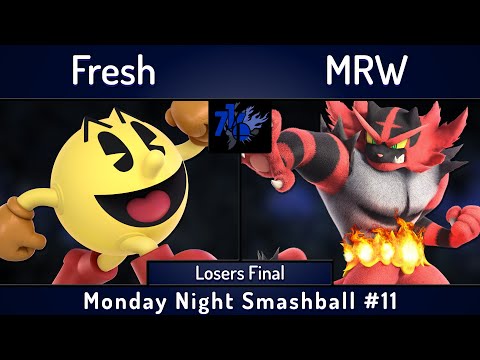 MNS # 11 | Fresh (Pac-Man) vs MRW (Incineroar) | Losers Finals | SSBU Ultimate Tournament