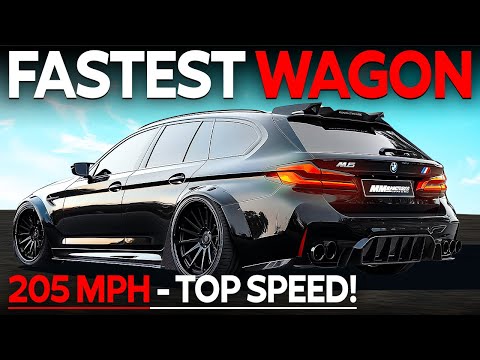 Top 10 Fastest Station Wagons In The World (2025) - These Estates Outrace Supercars!